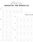 PR309 - Books by the Series V2 Bundle - Printable Insert