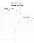 PR348 - Daily Check - Printable Insert