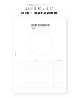 PR224 - Debt Overview - Printable Insert
