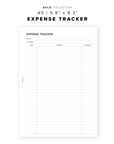 PR226 - Expense Tracker V3 - Printable Insert