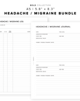 PR283 - Migraine / Headache Bundle - Printable Insert