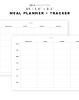 PR340 - Meal Planner Tracker - Printable Insert