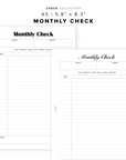 PR354 - Monthly Check - Printable Insert