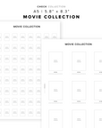 PR360 - Movie Collection - Printable Insert