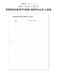 PR358 - Prescription Refills - Printable Insert