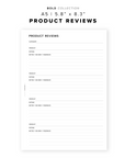 PR236 - Product Reviews - Printable Insert