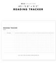 PR215 - Reading Tracker - Printable Insert