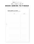 PR239 - Book Series to Finish - Printable Insert