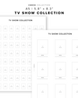 PR362 - TV Show Collection - Printable Insert