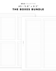 PR259 - The Boxes Duo - Printable Insert