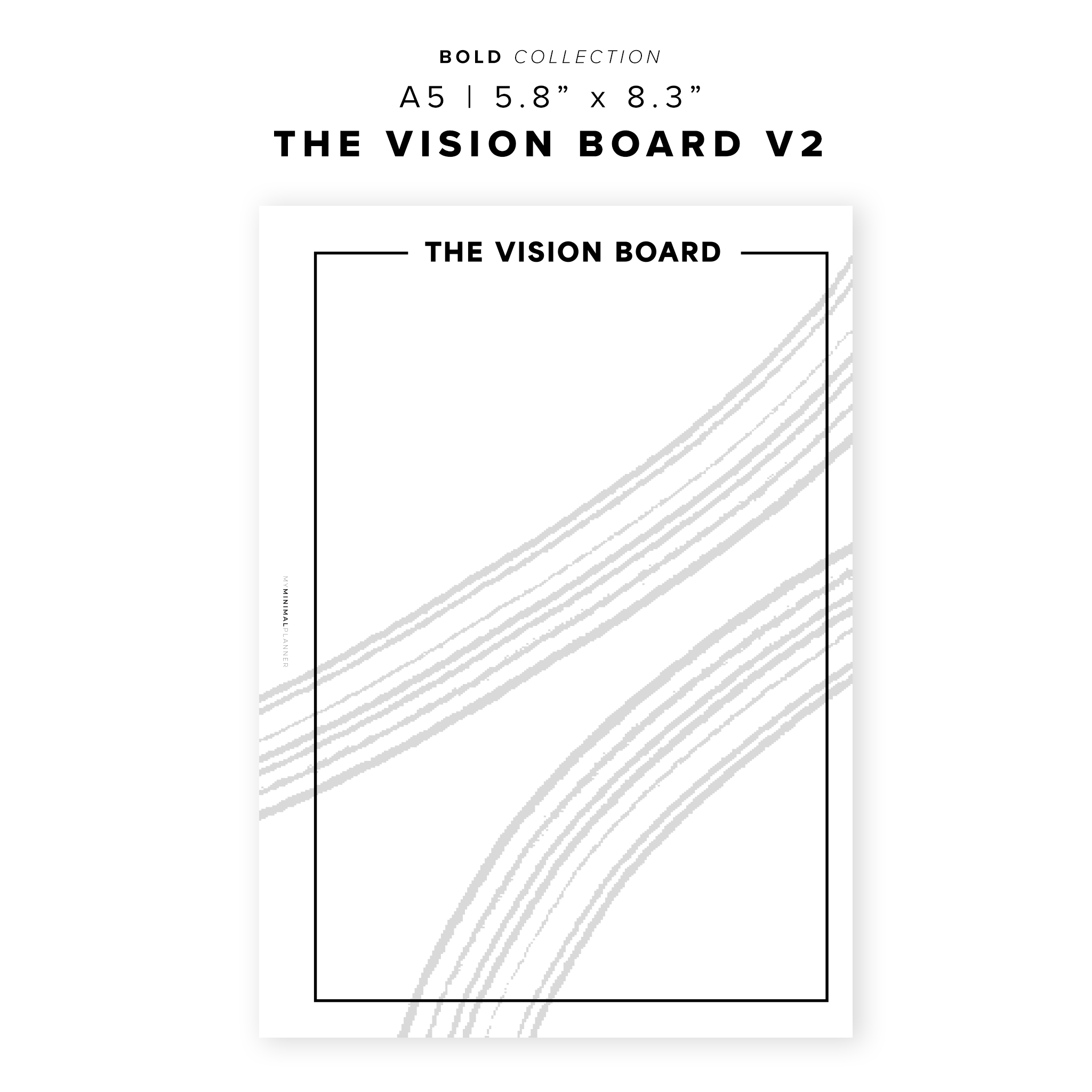 PR240 - The Vision Board V2 - Printable Insert