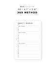 PR246 - 369 Manifest Method - Printable Insert