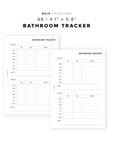 PR339 - Bathroom Tracker - Printable Insert