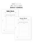 PR348 - Daily Check - Printable Insert
