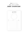 PR224 - Debt Overview - Printable Insert