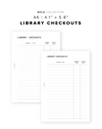 PR307 - Library Checkouts - Printable Insert