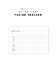 PR214 - Period Tracker - Printable Insert