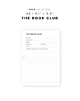 PR234 - The Book Club - Printable Insert