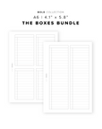 PR259 - The Boxes Duo - Printable Insert