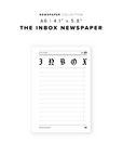 PR366 - The Inbox Newsaper - Printable Insert