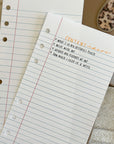 PR304 - Binder Paper Bundle - Printable Insert