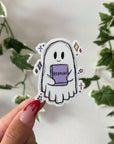 BooOoks Ghost Sticker - Deluxe Sticker