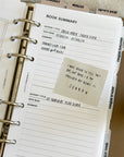 PR302 - Book Summary - Printable Insert