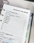 PR194 - Books by the Series - Printable Insert