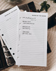PR208 - Books by the Genre - Printable Insert