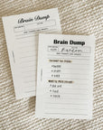PR359 - Brain Dump Check - Printable Insert