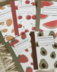 PRD248 - Composition Book Fruits Bundle - Printable Dashboard