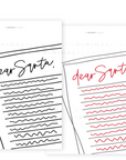 PRD235 - Dear Santa - Printable Dashboard