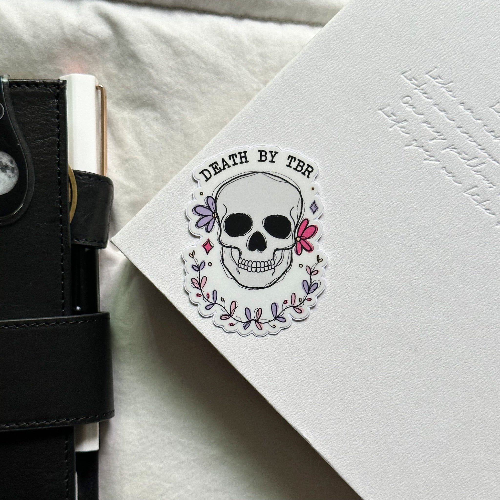 Death by TBR Sticker - Deluxe Sticker