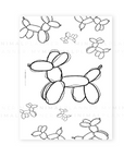 PRD202 - Dog Balloon - Printable Dashboard