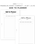 PR356 - Add to Planner Check - Printable Insert