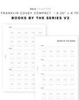 PR309 - Books by the Series V2 Bundle - Printable Insert