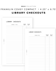 PR307 - Library Checkouts - Printable Insert