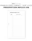 PR358 - Prescription Refills - Printable Insert