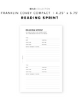 PR233 - Reading Sprint - Printable Insert