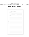 PR234 - The Book Club - Printable Insert