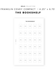 PR232 - The Bookshelf - Printable Insert