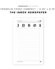PR366 - The Inbox Newsaper - Printable Insert