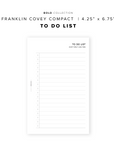 PR330 - To Do List - Printable Insert