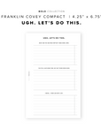 PR265 - Ugh Let's Do This - Printable Insert