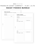 PR267 - Vacay Foodie Bundle - Printable Insert