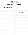 PR356 - Add to Planner Check - Printable Insert
