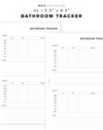 PR339 - Bathroom Tracker - Printable Insert