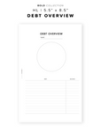 PR224 - Debt Overview - Printable Insert