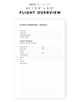 PR270 - Flight Overview - Printable Insert