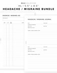 PR283 - Migraine / Headache Bundle - Printable Insert